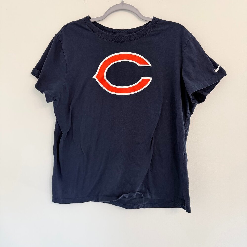 🐻⬇️ Nike Chicago Bears Logo Tee – Women’s XXL – Navy – NFL Football Shirt**
